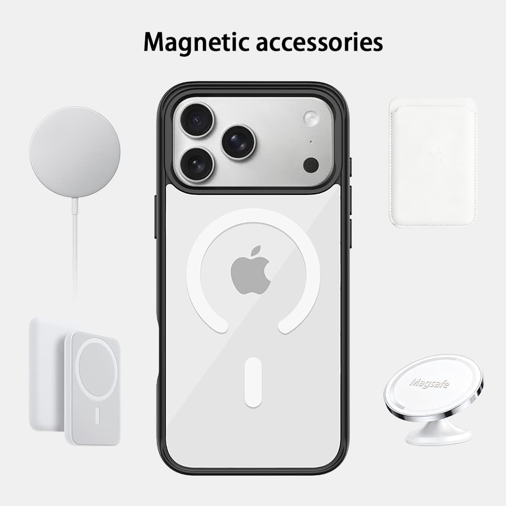 Magnetic Clear DIY Base Phone Shell view 3