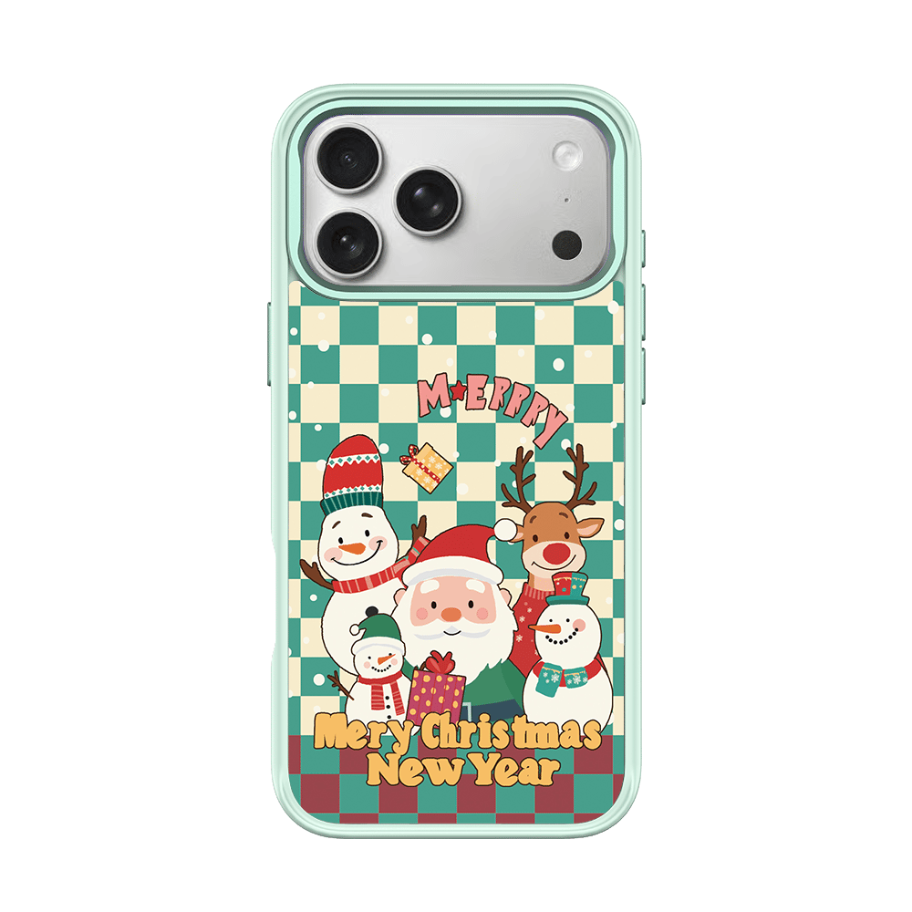 Adorable Cartoon Christmas Snap-On MagSafe Phone Case view 2