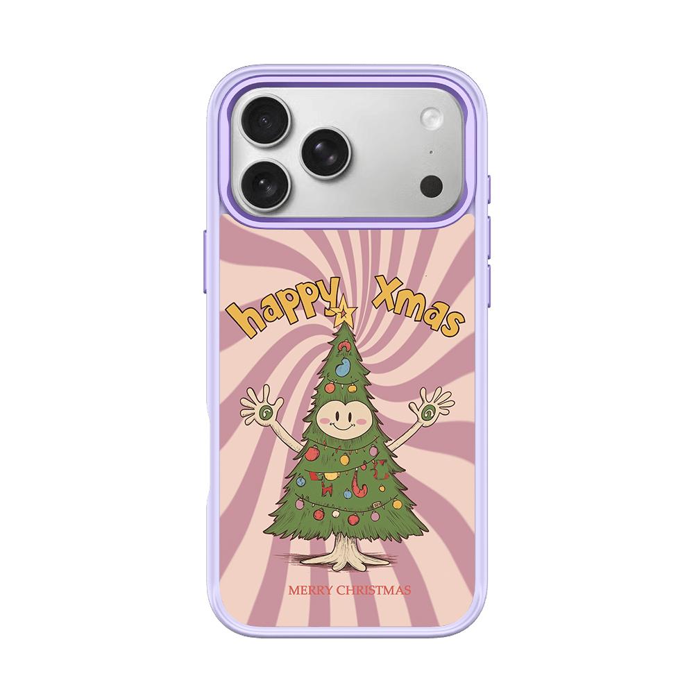 Adorable Cartoon Christmas Snap-On MagSafe Phone Case view 3
