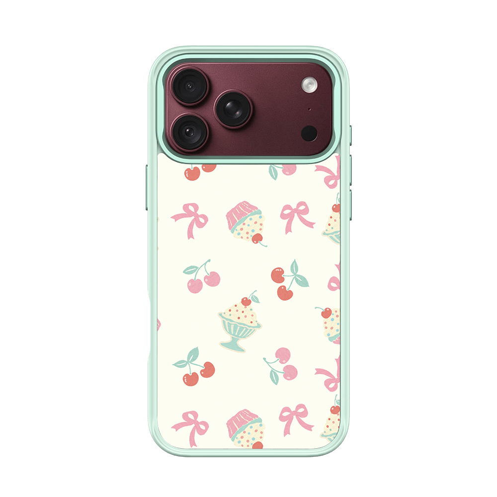 Bow Heart Cherry Snap-On MagSafe Case view 4