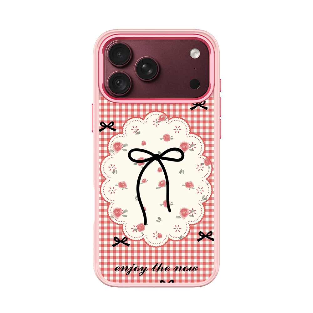 Bow Heart Cherry Snap-On MagSafe Case view 2