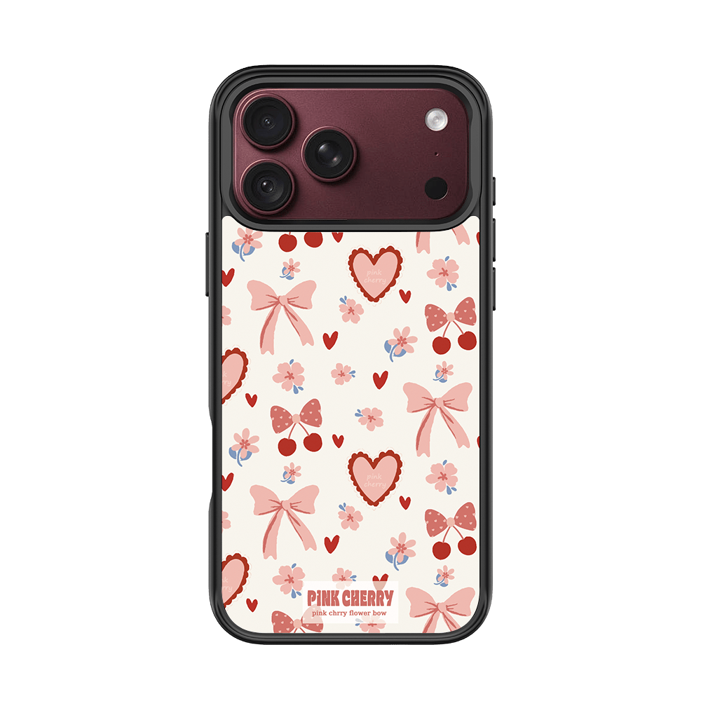 Bow Heart Cherry Snap-On MagSafe Case view 5