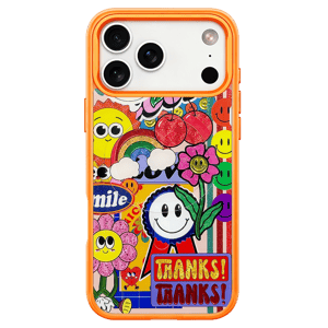 Smiley Flower Snap-On Base Case view 3